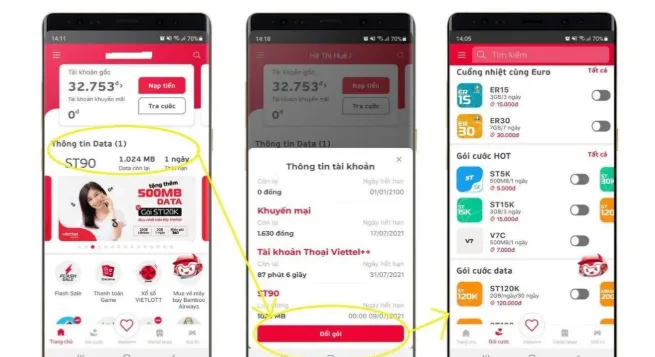 Viettel流量剩余怎么查？高速流量、剩余数据及套餐到期时间查询全指南